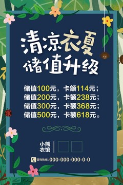 商場促銷海報