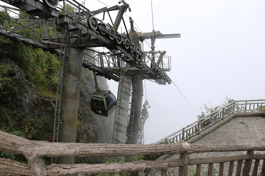 天门山索道