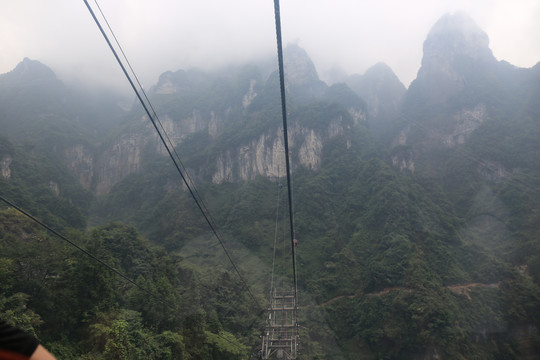 天门山索道