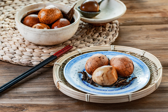 中国传统小吃茶叶蛋