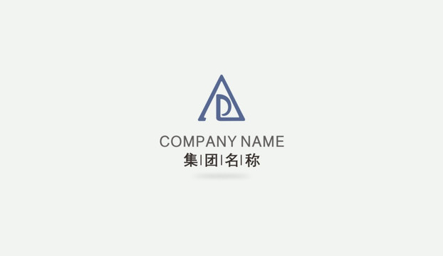 AD字母logo设计