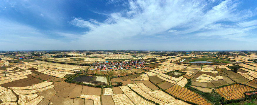 宽幅多彩田园