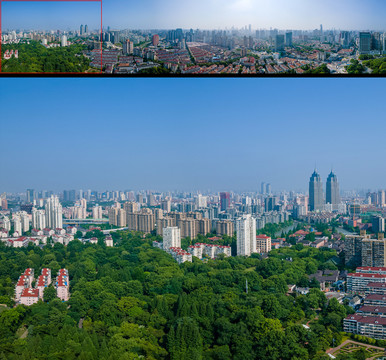 上海长宁区商圈全景