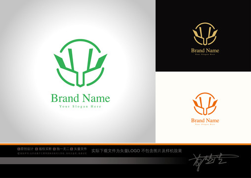 鹿頭logo