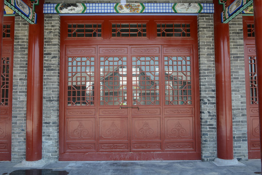 仿古門