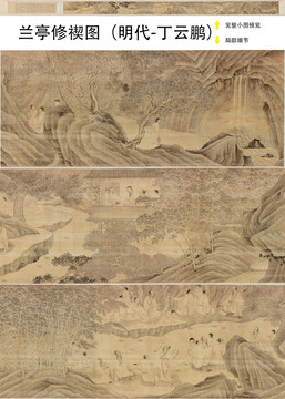 丁云鵬蘭亭修禊圖