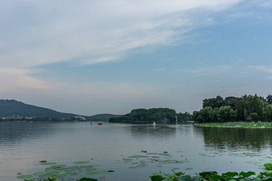 玄武湖全景