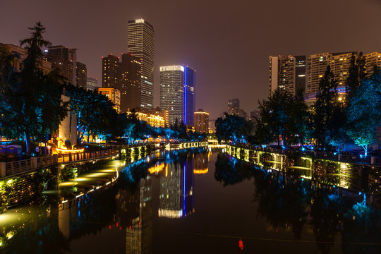 成都夜景