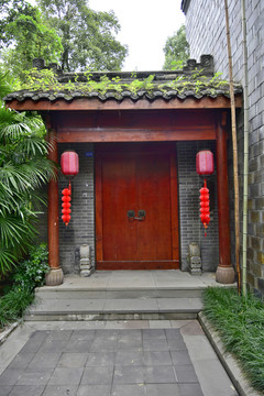 仿古中式别墅大门