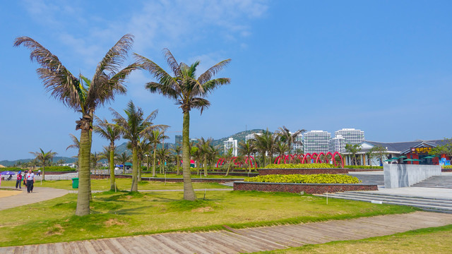 海滨风景区