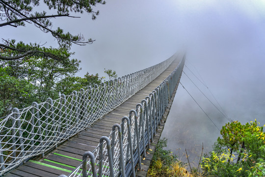 浙江台州神仙居风景区南天桥