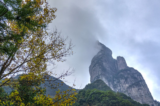 浙江台州神仙居风景区观音峰