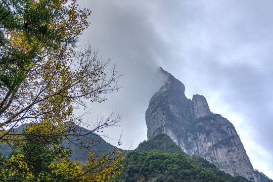 浙江台州神仙居风景区观音峰