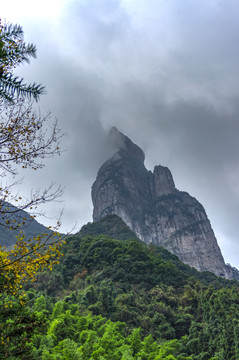 浙江台州神仙居风景区观音峰