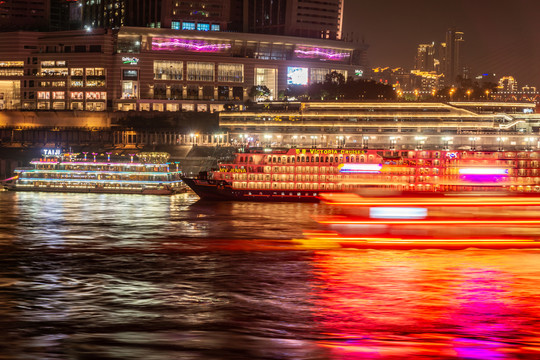 重庆朝天门夜景