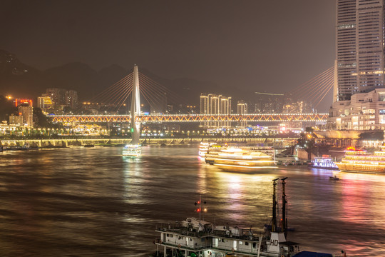 山城重庆夜景