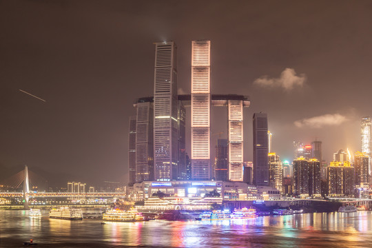 来福士广场夜景