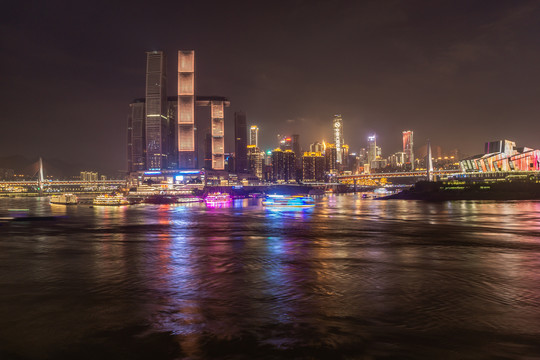 来福士广场夜景