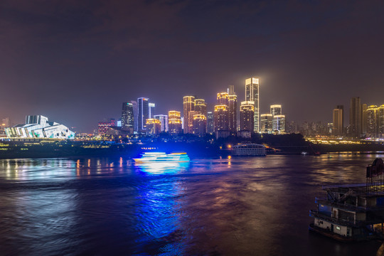 重庆高清全景图夜景