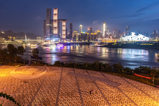 重庆风光全景夜景