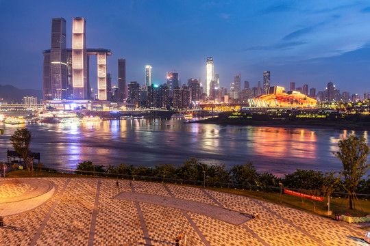 重庆风光全景夜色