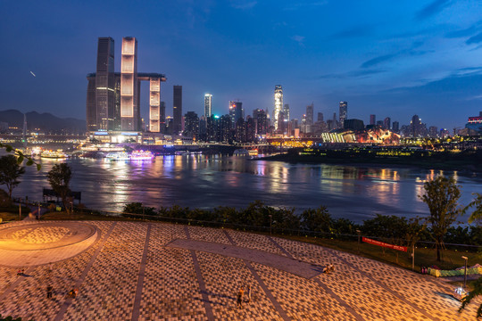 重庆高清全景图夜景