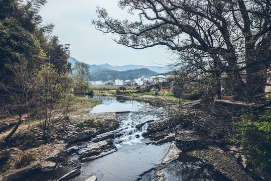 中国江西婺源乡村风景