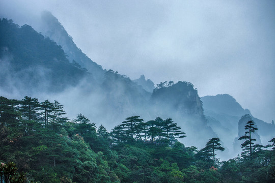 中国江西三清山风景