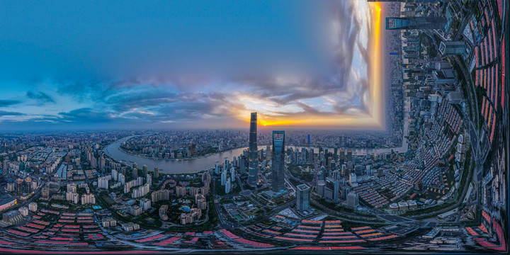 上海梦幻建筑全景