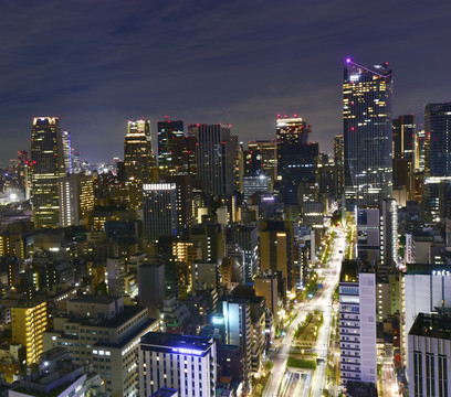 东京城市夜景