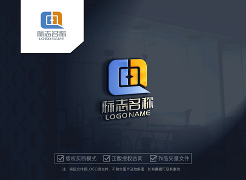字母q科技logo
