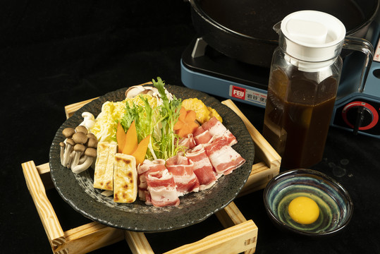日韩料理烤肉蔬菜套餐