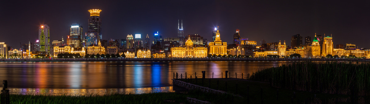 万国建筑夜景