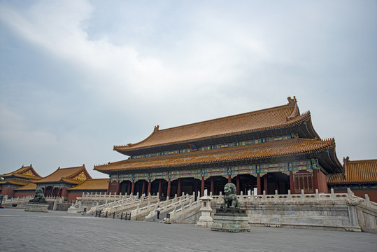 北京故宫太和门