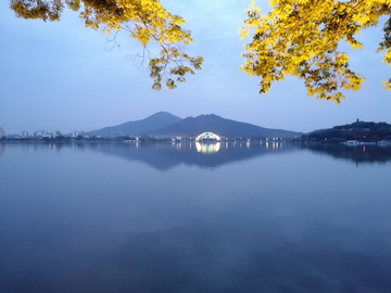 南京玄武湖夜景