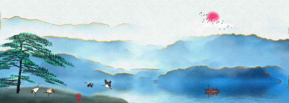 中式山水