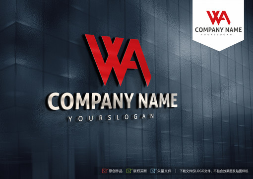 WA標志LOGO