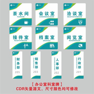 企業(yè)辦公室導(dǎo)視牌科室牌門牌