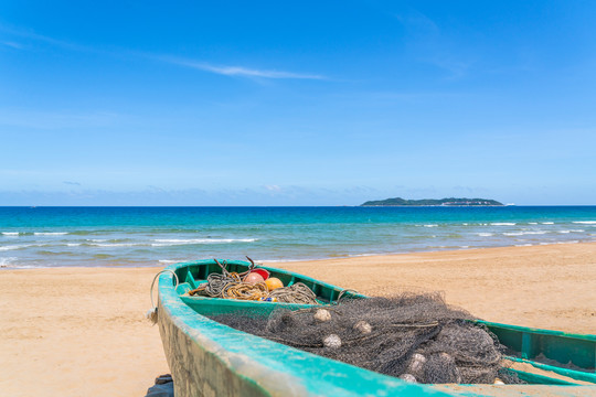 海南三亚海棠湾的风景