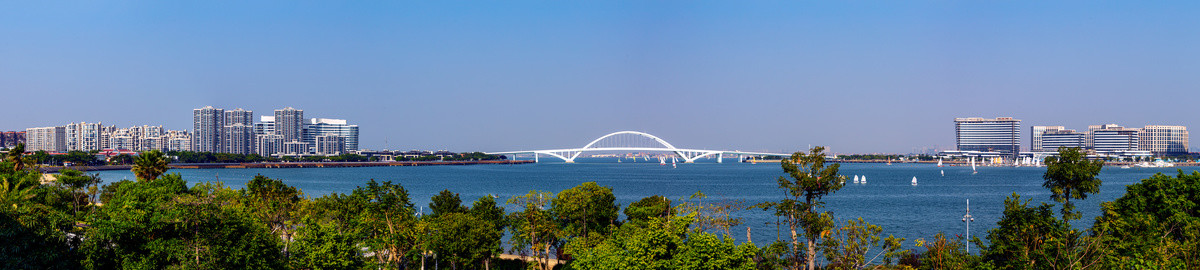 厦门五缘湾全景