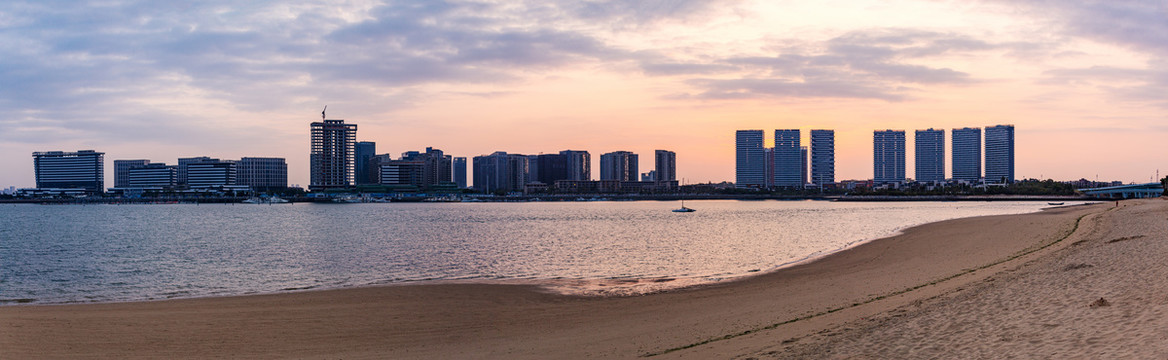 厦门五缘湾全景