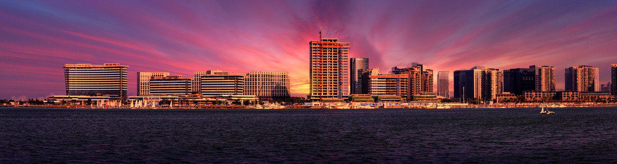 厦门五缘湾全景