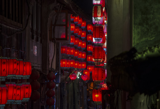 西塘古镇夜景