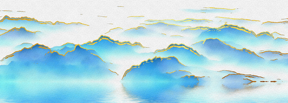 新中式山水