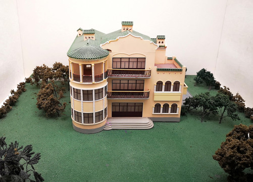 上海德国总领事馆老建筑模型