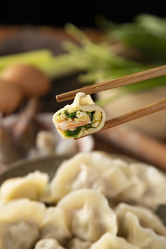 虾仁水饺三鲜水饺