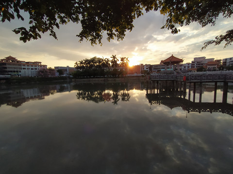 棉湖夕阳