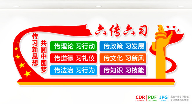 六傳六習