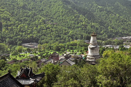 山西省忻州市五台县五台山白塔