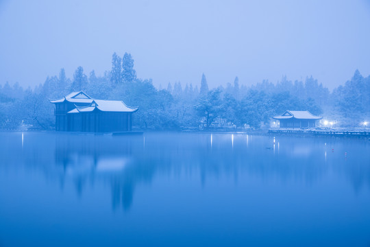 西湖雪韵